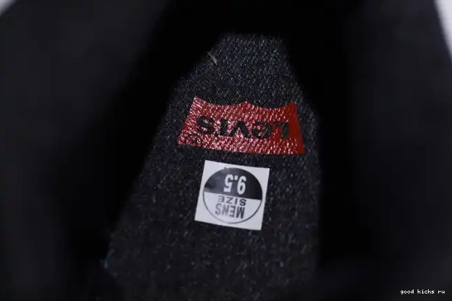 Levi's x Jordan Air AO2571-001 'black' 4 0608